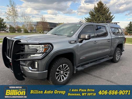 Satin Steel Metallic 2022 GMC Sierra 1500 AT4