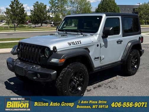 Silver Zynith Clearcoat 2022 Jeep Wrangler Willys
