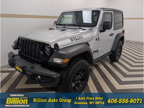 Silver Zynith Clearcoat 2022 Jeep Wrangler Willys