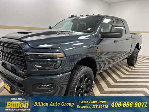 Forged Blue Metallic 2026 RAM 3500 Laramie Mega Cab 4x4 6'4' Box