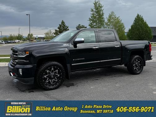 Black 2016 Chevrolet Silverado 1500 LTZ