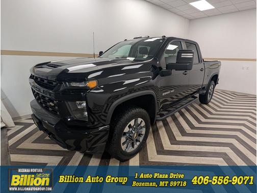 Black 2023 Chevrolet Silverado 2500 Custom