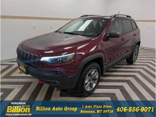 Velvet Red Pearlcoat 2020 Jeep Cherokee Trailhawk