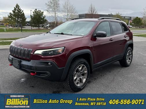 Velvet Red Pearlcoat 2020 Jeep Cherokee Trailhawk