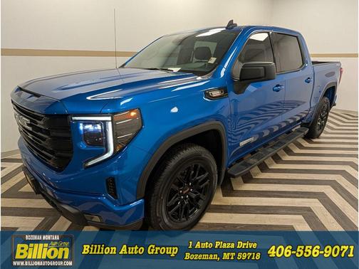 Dynamic Blue Metallic 2024 GMC Sierra 1500 Elevation