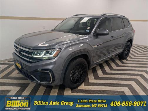 Platinum Gray Metallic 2022 Volkswagen Atlas 3.6L SEL
