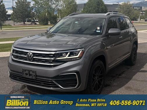 Platinum Gray Metallic 2022 Volkswagen Atlas 3.6L SEL