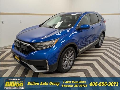 Aegean Blue Metallic 2022 Honda CR-V AWD Touring