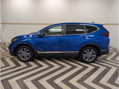 Aegean Blue Metallic 2022 Honda CR-V AWD Touring