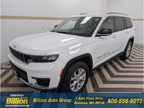 Bright White Clearcoat 2022 Jeep Grand Cherokee L Limited