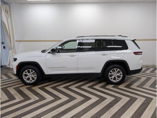 Bright White Clearcoat 2022 Jeep Grand Cherokee L Limited