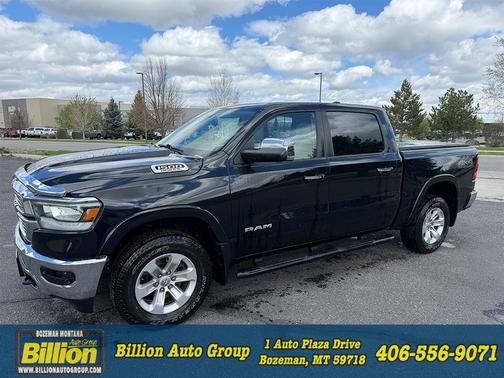 Diamond Black Crystal Pearlcoat 2019 RAM 1500 Laramie