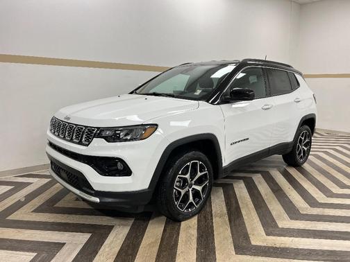 Bright White Clearcoat 2026 Jeep Compass Limited