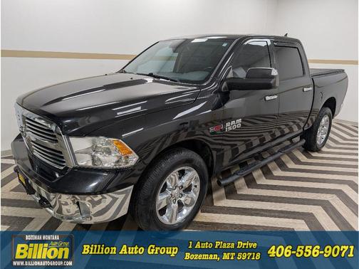 Brilliant Black Crystal Pearlcoat 2015 RAM 1500 Big Horn