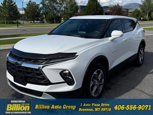 Summit White 2023 Chevrolet Blazer 1LT