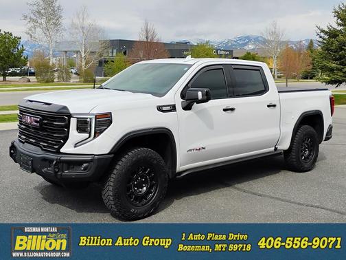 Summit White 2024 GMC Sierra 1500 AT4X