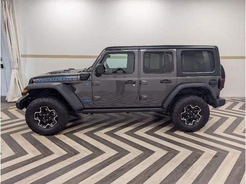 Granite Crystal Metallic Clearcoat 2021 Jeep Wrangler Unlimited 4xe Rubicon