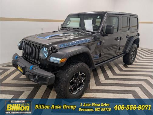 Granite Crystal Metallic Clearcoat 2021 Jeep Wrangler Unlimited 4xe Rubicon