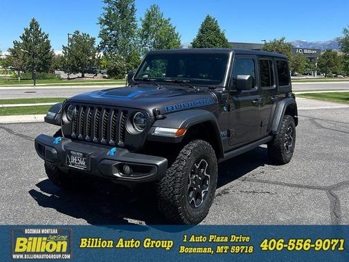 Granite Crystal Metallic Clearcoat 2021 Jeep Wrangler Unlimited 4xe Rubicon