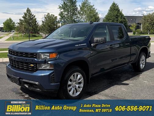 Northsky Blue Metallic 2022 Chevrolet Silverado 1500 Limited Custom