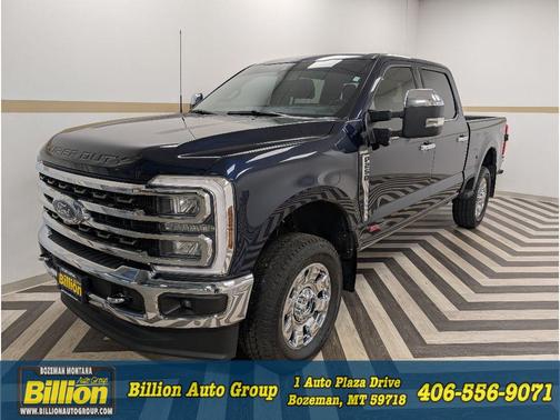 Antimatter Blue Metallic 2024 Ford F-250 King Ranch