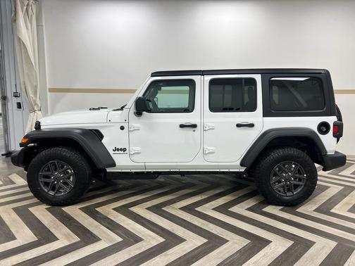 Bright White Clearcoat 2026 Jeep Wrangler Sport S