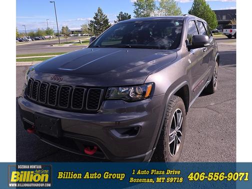 Granite Crystal Metallic Clearcoat 2018 Jeep Grand Cherokee Trailhawk