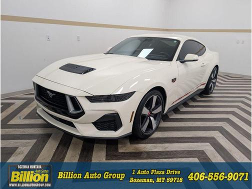 Wimbledon White 2025 Ford Mustang GT Premium