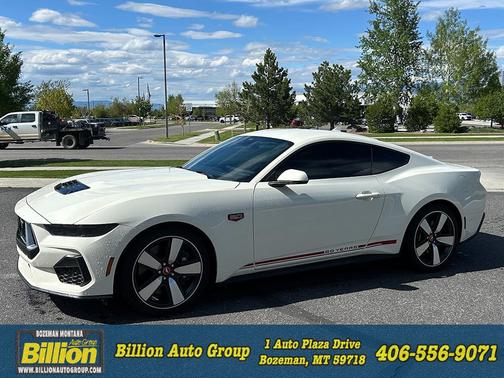 Wimbledon White 2025 Ford Mustang GT Premium