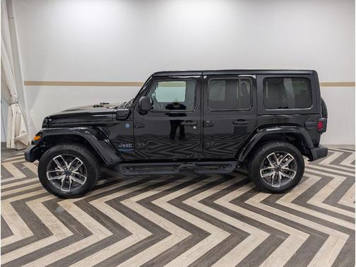 Black Clearcoat 2024 Jeep Wrangler 4xe Sport S
