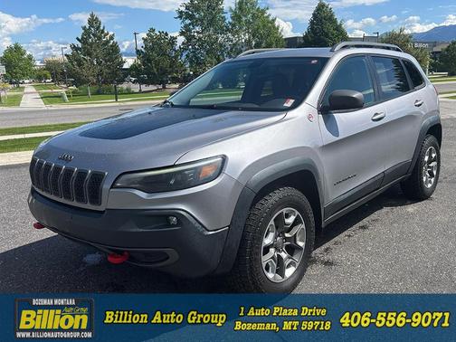 Billet Silver Metallic Clearcoat 2019 Jeep Cherokee Trailhawk