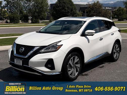 Pearl White Tricoat 2019 Nissan Murano SL
