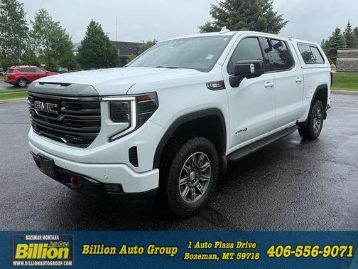 Summit White 2024 GMC Sierra 1500 AT4
