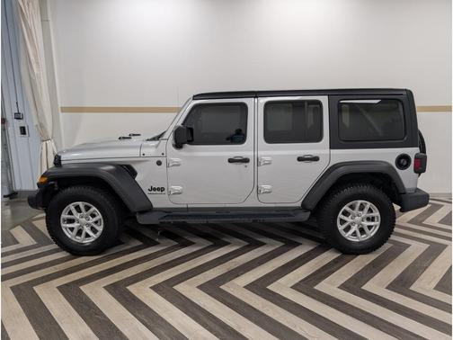 Silver Zynith Clearcoat 2023 Jeep Wrangler Sport S