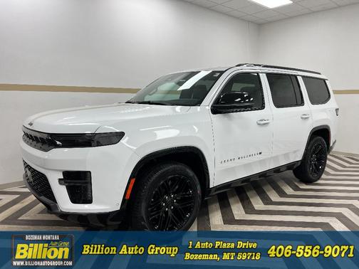 Bright White Clearcoat 2026 Jeep Grand Wagoneer Limited Reserve 4x4