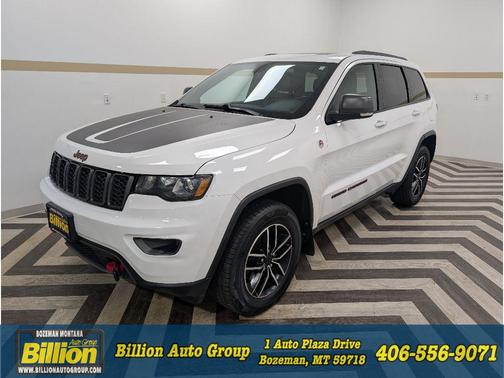 Bright White Clearcoat 2020 Jeep Grand Cherokee Trailhawk