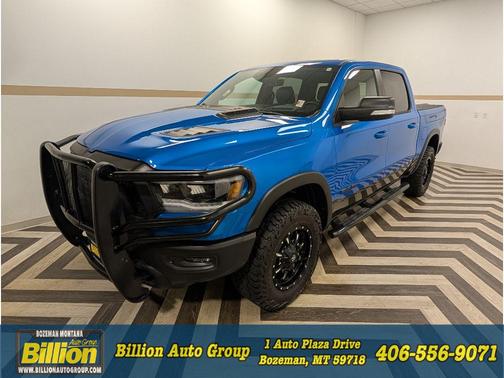 Hydro Blue Pearlcoat 2022 RAM 1500 Rebel