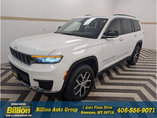 Bright White Clearcoat 2024 Jeep Grand Cherokee L Limited