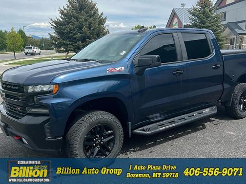 Northsky Blue Metallic 2019 Chevrolet Silverado 1500 LT Trail Boss