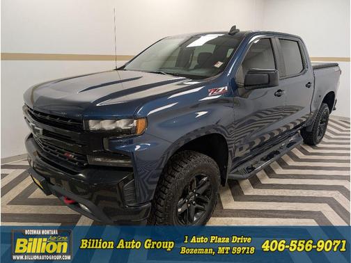Northsky Blue Metallic 2019 Chevrolet Silverado 1500 LT Trail Boss