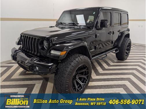 Black Clearcoat 2022 Jeep Wrangler Unlimited High Altitude 4x4