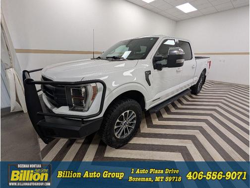 Oxford White 2021 Ford F-150 Lariat
