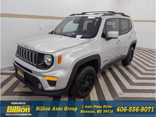 Glacier Metallic Clearcoat 2020 Jeep Renegade Latitude