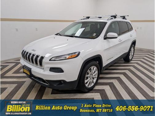 Bright White Clearcoat 2017 Jeep Cherokee Limited