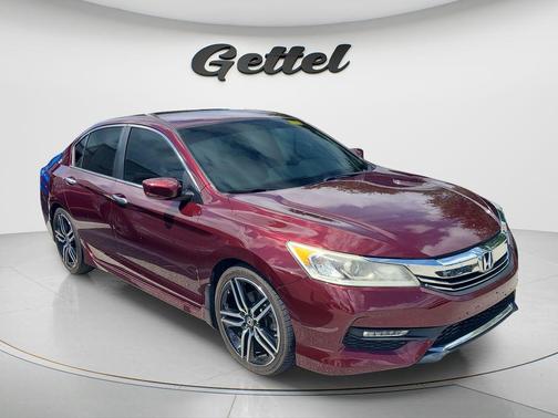 Red 2016 Honda Accord Sport