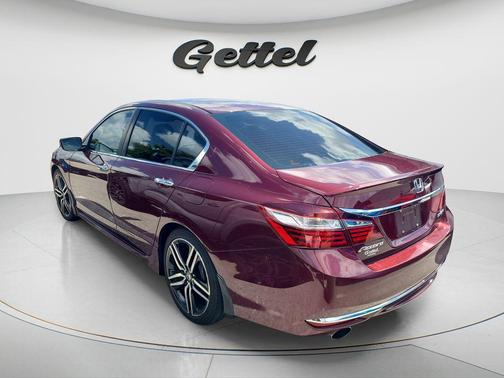 Red 2016 Honda Accord Sport