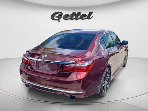 Red 2016 Honda Accord Sport