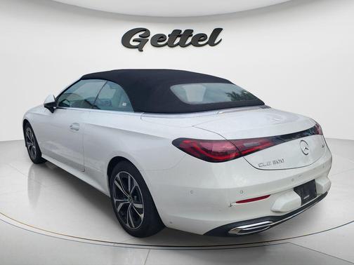 Polar White 2025 Mercedes-Benz CLE 300 4MATIC Cabriolet