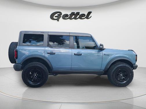 Azure Gray Metallic Tri-Coat 2023 Ford Bronco Wildtrak