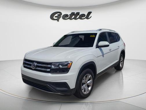 Pure White 2018 Volkswagen Atlas 3.6L S